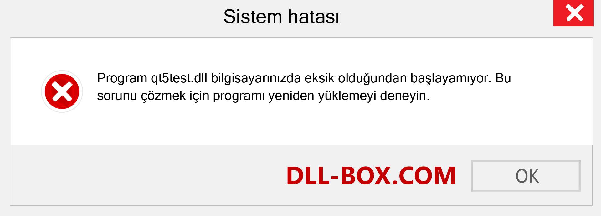 qt5test.dll dosyası eksik mi? Windows 7, 8, 10 için İndirin - Windows'ta qt5test dll Eksik Hatasını Düzeltin, fotoğraflar, resimler